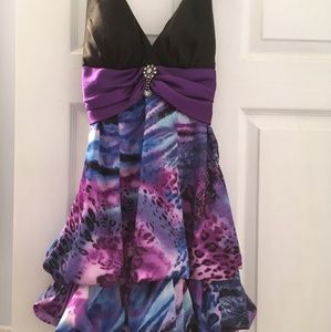 Halter top homecoming dress